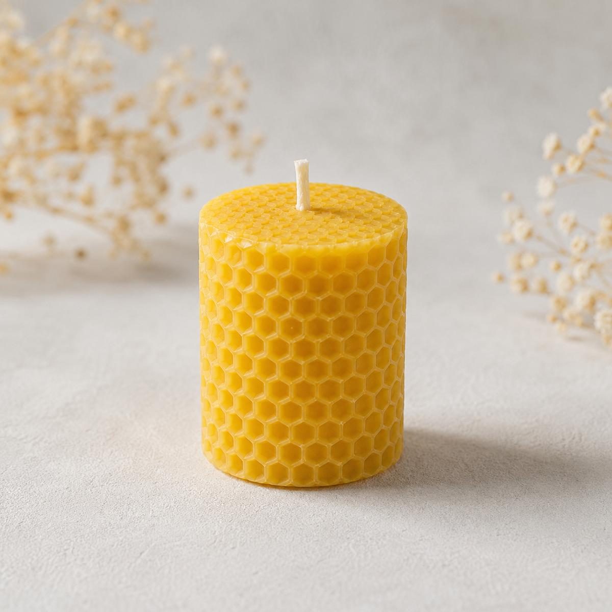 Bienenwachskerze